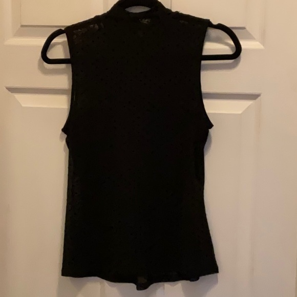 Black Sleeveless Top - Picture 3 of 3